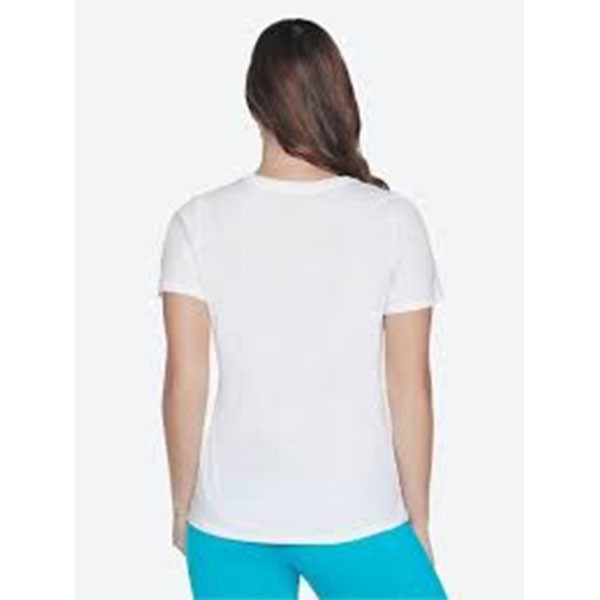 SKECHERS METALLIC LOGO TEE