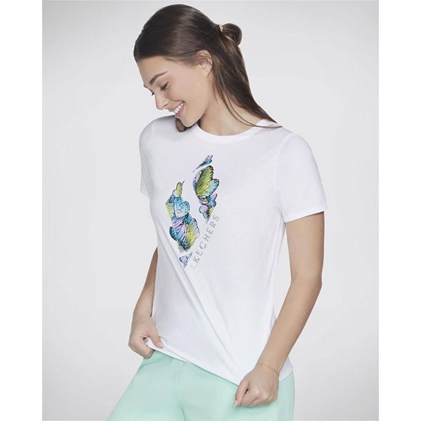 DIAMOND BUTTERFLY SHADOW TEE