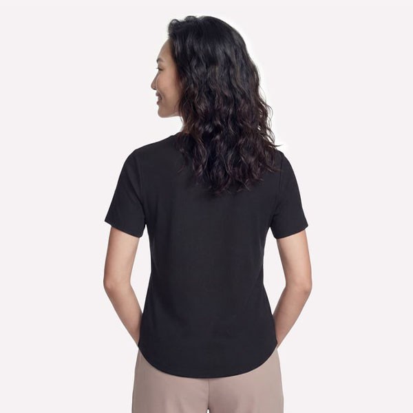 GOWALK LUXE RIB TEE