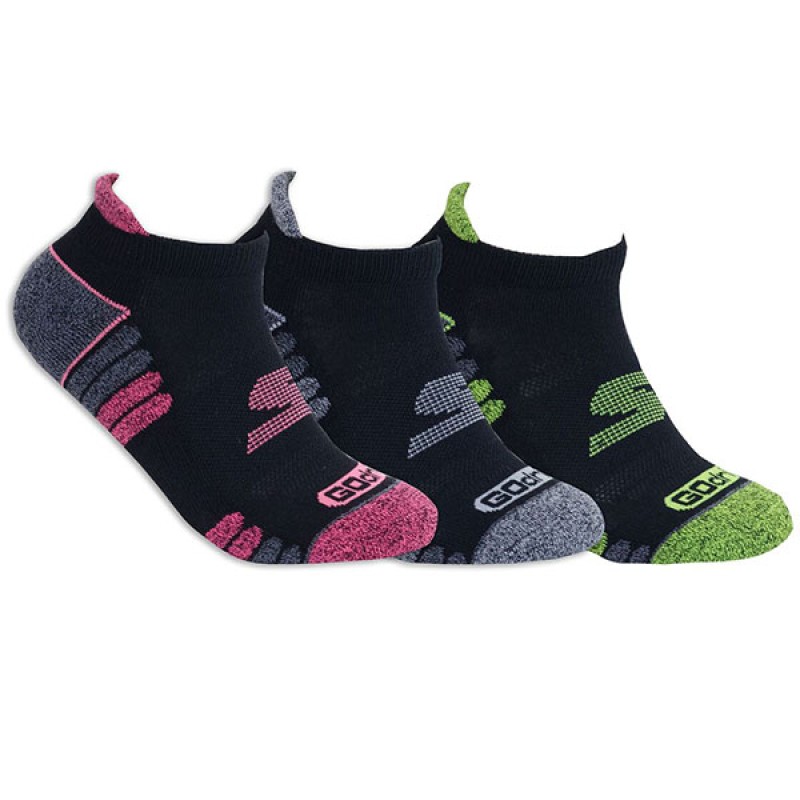 3PK WOMENS 1/2 TERRY LOW CUT