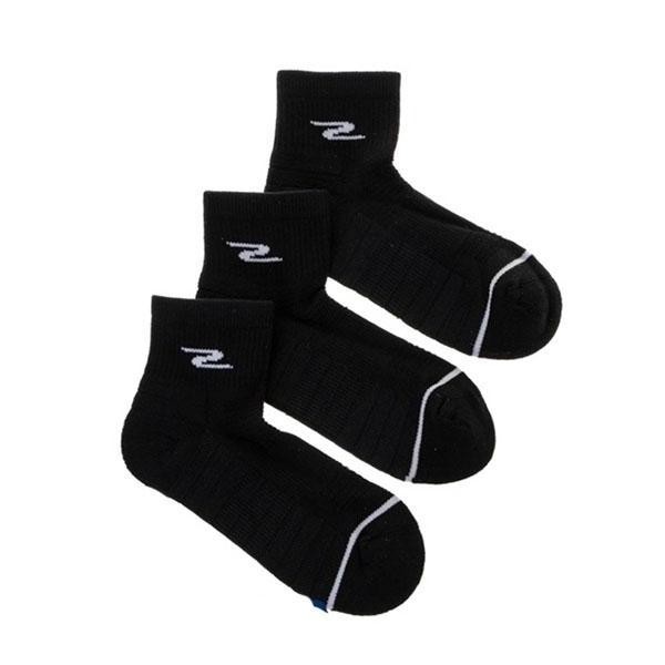 3PK WOMENS 1/2 TERRY QTR
