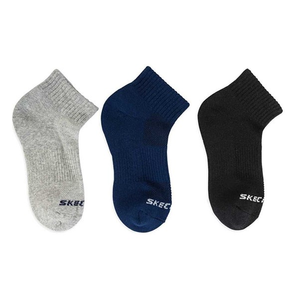 3PK UNISEX 1/2 TERRY QTR