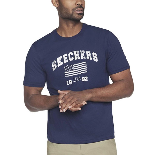 SKECHERS FLAG TEE